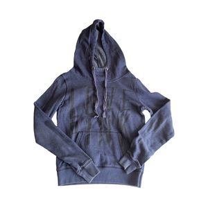 Victoria’s Secret PINK Love Blue Pullover Hoodie Sweatshirt Women’s XS